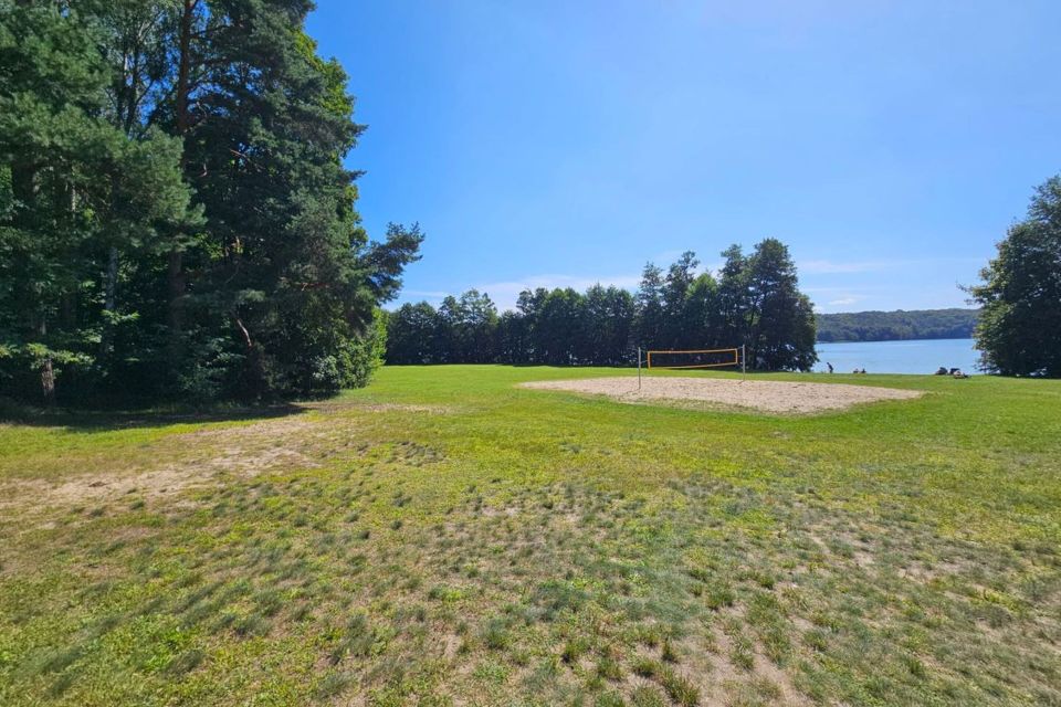 Naturbadestelle, Holzablage Michen, Foto: Franziska Schwarz, Lizenz: Amt Joachimsthal